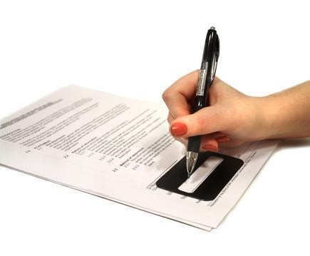 demonstration of signature guide