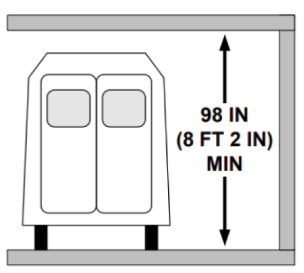 8 feet 2 inches van height clearance